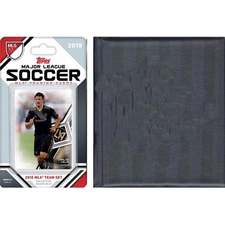 WILLIAMS & SON SAW & SUPPLY C&I Collectables LAFC18 MLS Los Angeles FC Licensed 2018 Topps Team Set & Storage Album LAFC18